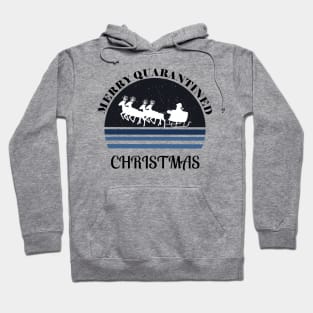 Merry Quarantined Christmas Night Hoodie